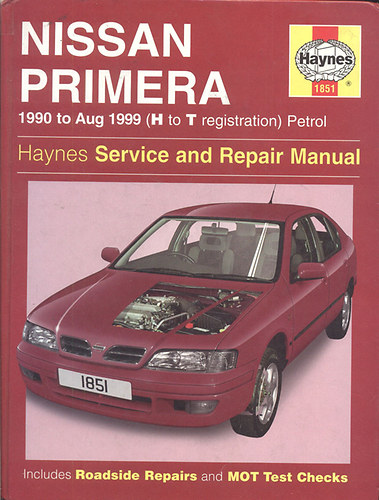 Nissan Primera service and repair manual + Angol-magyar mszaki sztr