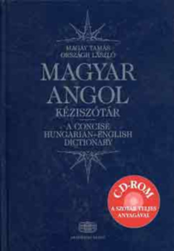 Orszgh Lszl Magay Tams - Magyar-angol kzisztr - CD-Rom nlkl