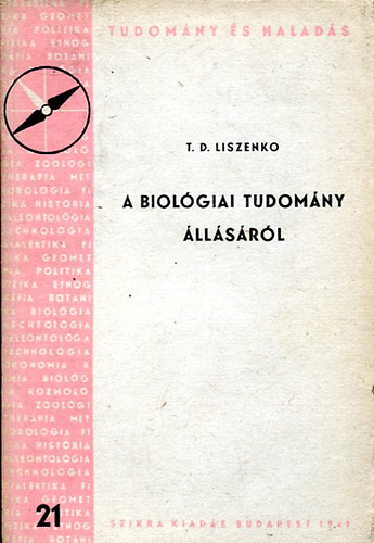 T. D. Liszenko - A biolgiai tudomny llsrl