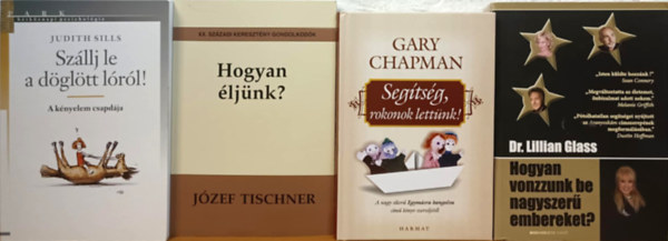 Dr. Lillian Glass, Judith Sills, J�zef Tischner Gary Chapman - �nseg�t� k�nyvcsomag