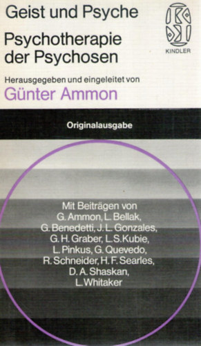 Gnter Ammon  (szerk.) - Psychoterapie der Psychosen