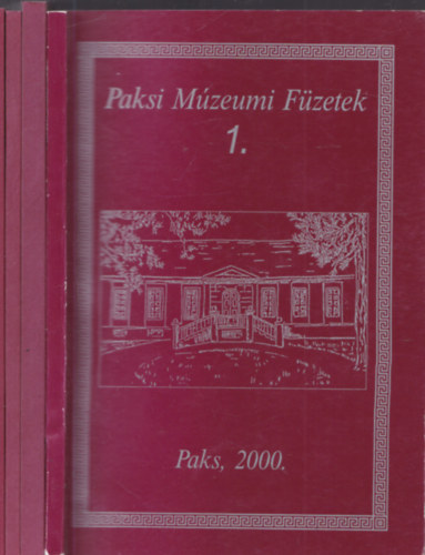 V�radyn� P�terfi Zsuzsanna - Paksi m�zeumi f�zetek I-IV.