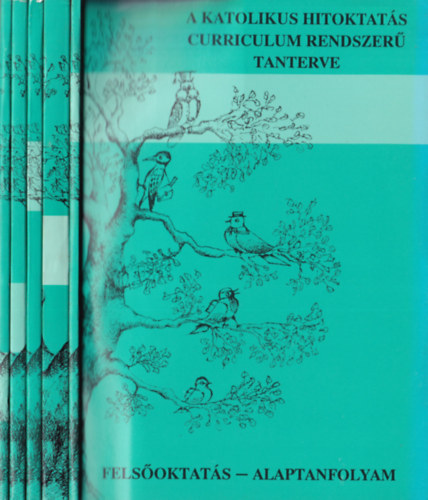 A katolikus hitoktats curriculum rendszer tanterve 5 db. (Az ltalnos iskolk als tagozata szmra + Az ltalnos iskolk fels tagozata szmra + A reliskolk 7-10. vfolyama szmra + A gimnziumok 7-11. vfolyama szmr