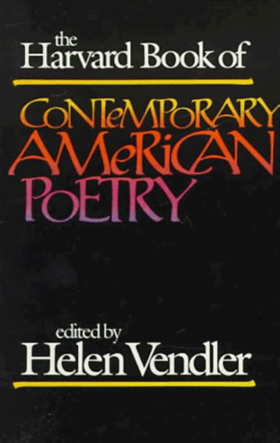 Helen Vendler - The Harvard Book of Contemporary American Poetry - A kortárs amerikai költészetről