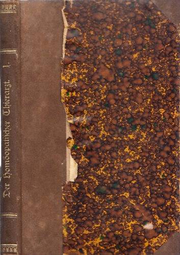 Dr. F. A. G�nther - Die Krankheiten des Pferdes - Die hom�opathischer Thierarzt I. (Lovak gy�gy�t�sa)