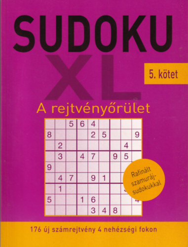 Grbe Tams  (ford.) - Sudoku XL - A rejtvnyrlet (5. ktet)