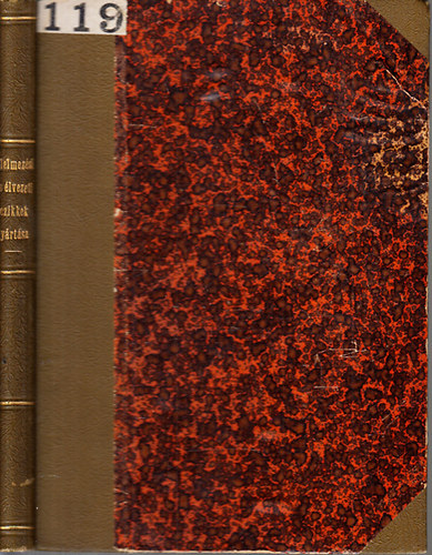 Szternyi Jzsef  (szerk.) - lelmezsi s lvezeti czikkek gyrtsa III. (A Magyar Korona orszgainak gyripara az 1898. vben XVI. fzet)