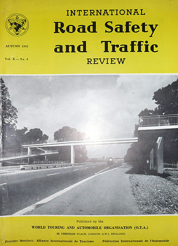 ismeretlen - International Road Safety and Traffic Review Vol. X.-No. 4.