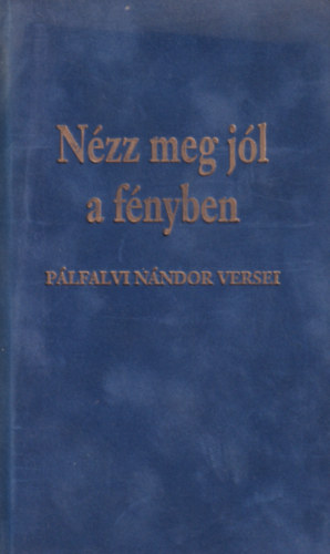 Pálfalvi Nándor - Nézz meg jól a fényben (versek)