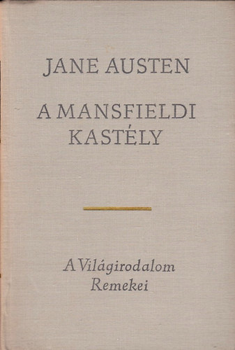 Jane Austen - A mansfieldi kast�ly