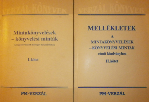 Dolesch Ferenc - Mintak�nyvel�sek - K�nyvel�si mint�k I-II.