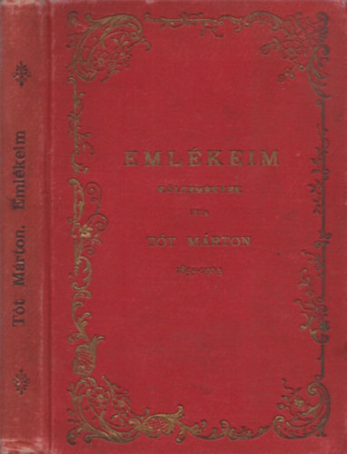 Tt Mrton - Emlkeim (Kltemnyek 1855-1903)