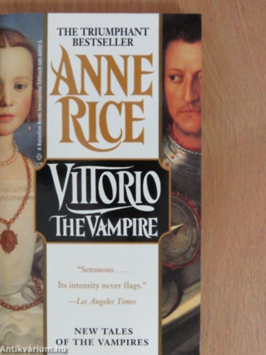Anne Rice - Vittorio, the vampire