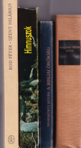 Farkasfalvy D�nes, P�zm�ny P�ter, Nemesk�rty Istv�n Bod P�ter - 4 db Vall�s: A Bibliai �r�ks�g, P�zm�ny P�ter m�vei, Himnuszok, Szent hil�rius.