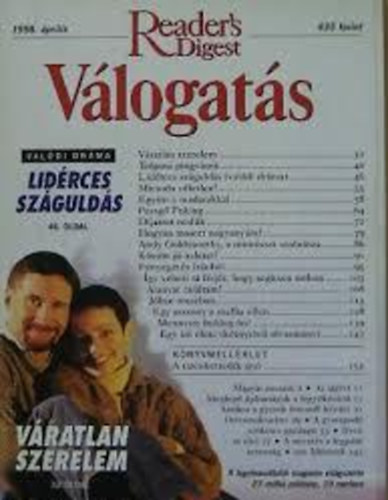 Reader's Digest v�logat�s - 1998. �prilis