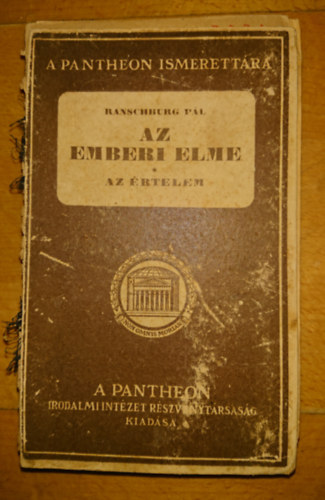 Ranschburg Pl - Az emberi elme-Az rtelem