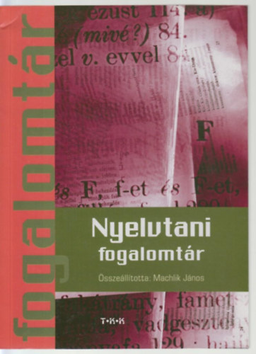Nyelvtani fogalomt�r