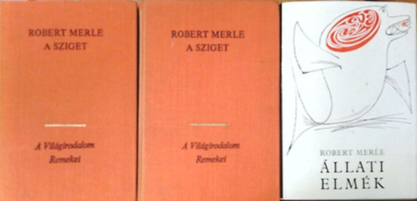 Robert Merle - A sziget I-II. + llati elmk (kt m)