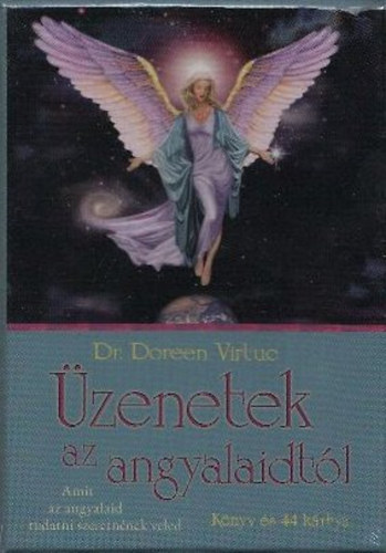 Doreen Virtue - zenetek az angyalaidtl jskrtya (44 db krtya+ knyv )