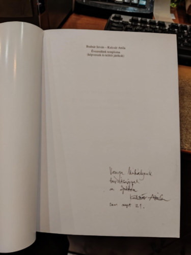 Bodnár István - Kulcsár Attila - Évezredünk temploma (képversek és költői játékok)