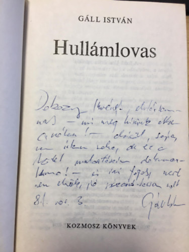 Gll Istvn - Hullmlovas