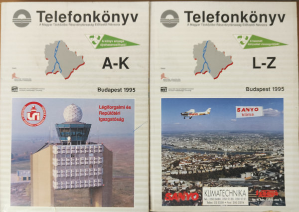 Mat�v - Telefonk�nyv - Budapest 1995