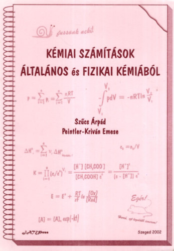 Szcs rpd - Kmiai szmtsok ltalnos s fizikai kmibl