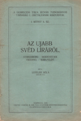 Leffler Bla - Az ujabb svd lrrl