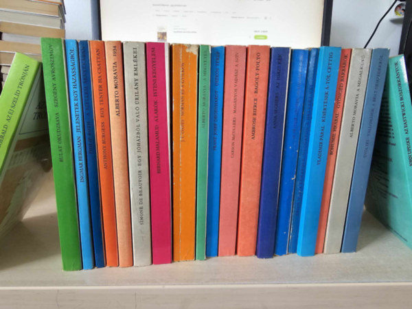 Alberto Moravia, Bohumil Hrabal, Erich Maria Remarque, Vladimir Pral, Joyce Carol Oates, Slawomir Mrozek, Beauvoir De Simone, Ingmar Bergman, F. Scott Fitzgerald, Bulat Okudzsava, Phili John Updike - 21db az Eurpa zsebknyvek sorozatbl, KNYVMENT AJNLAT