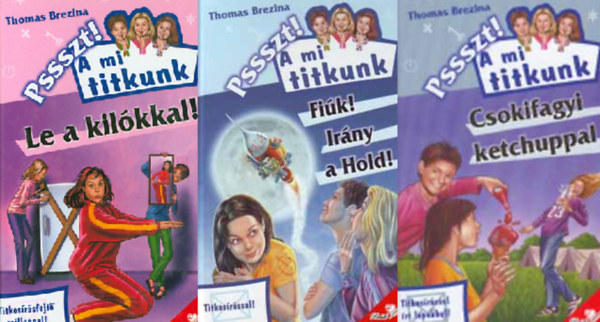 Thomas Brezina - Pssszt! A mi titkunk knyvcsomag - 3 ktet