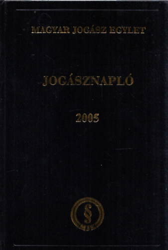 Dr. Benisn dr. Gyrffy Ilona - Jogsznapl 2005