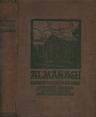 Déry Béla - Bányász László - Margitay Jenő  (szerk.) - Almanach (képzőművészeti lexikon)- Almanach a Nemzeti Szalon nyugdíjintézete javára