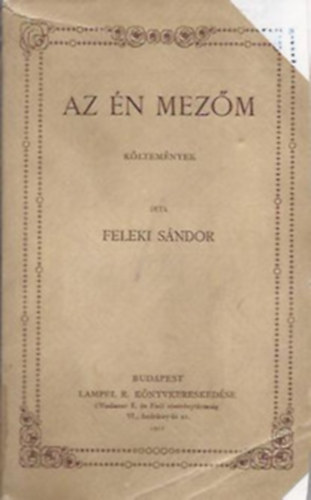 Feleki Sndor - Az n mezm Dediklt