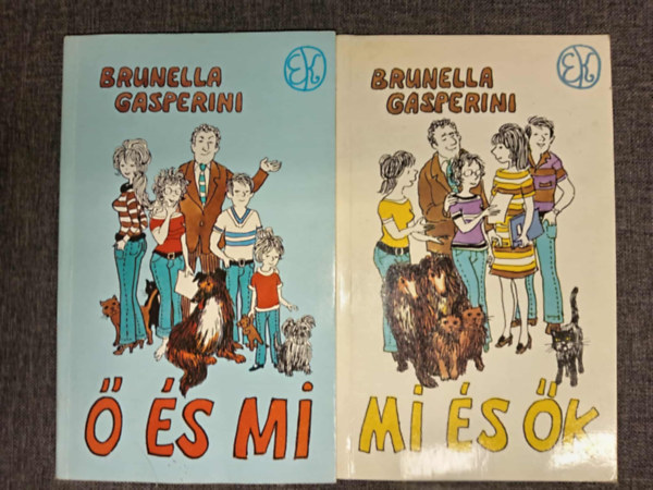 Brunella Gasperini - 2 db Gasperini könyv: Ő és mi (Egy feleség feljegyzései) + Mi és ők (Egy lány feljegyzései)