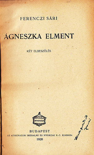 Ferenczi Sri - gneszka elment