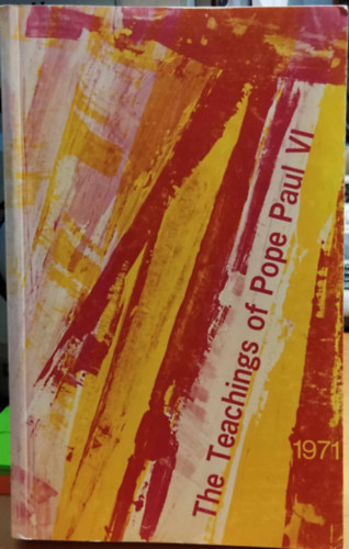 The Teachings of Pope Paul VI (1971)