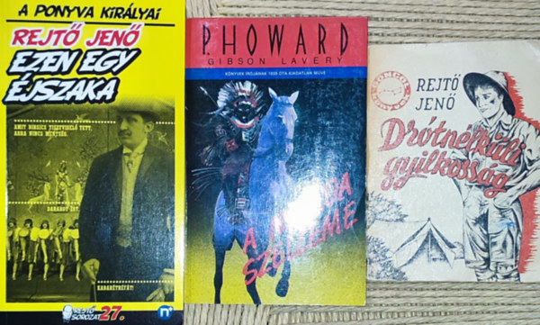 Rejt Jen - 3db Rejt Jen regny - Drtnlkli gyilkossg; A Nevada szelleme; Ezen egy jszaka