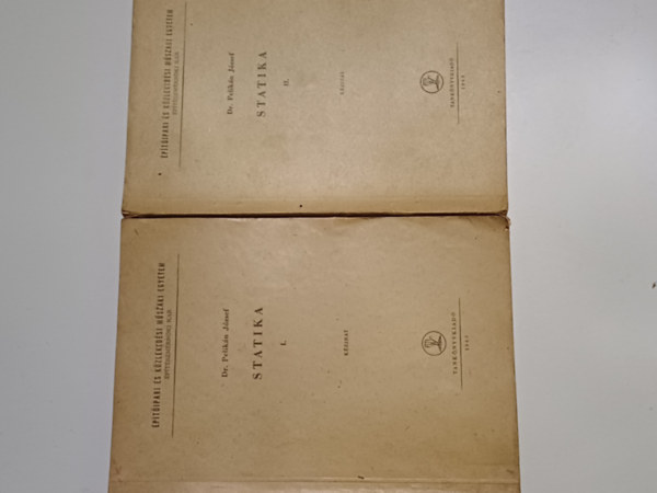 Dr. Pelik�n J�zsef - Statika I.-II.