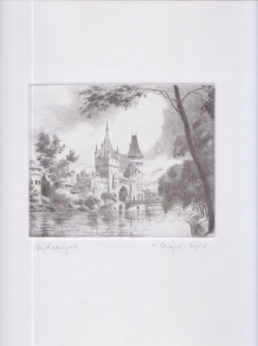 Bajor �gost eredeti r�zkarca - Vajdahunyad - lapm�ret:40x29cm