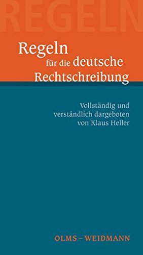 Die Regeln der Deutschen Rechtschreibung