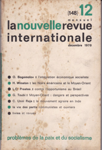 la nouvelle revue internationale