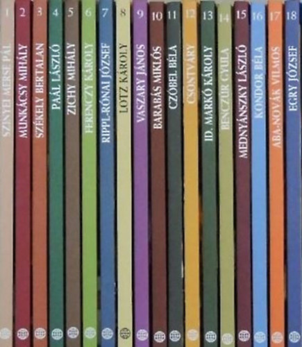 Hajnal Gabriella  (sorozatszerk.) - A magyar fest�szet mesterei 1-18.