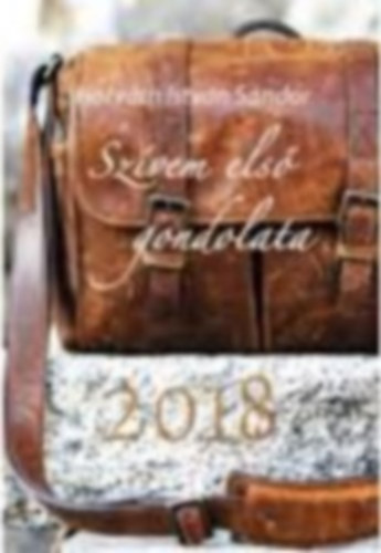 Sz�vem els� gondolata 2018