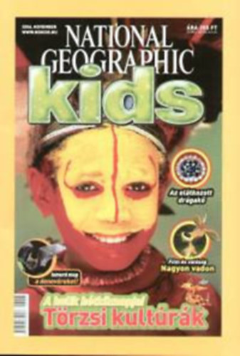 National Geographic Kids 2006. jnius + jlius+ augusztus+ oktber+ november 5db szm egyben