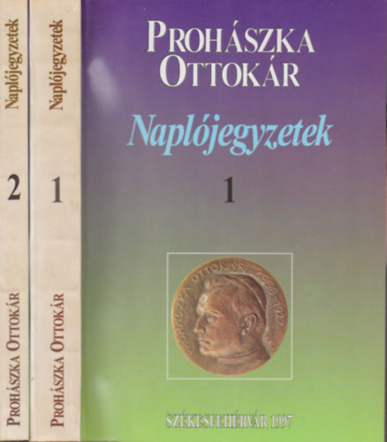 Prohszka Ottokr - Napljegyzetek I-II. (1887-1918, 1891-1919)