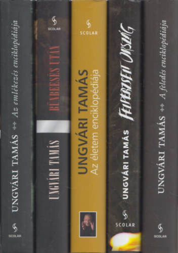 Ungv�ri Tam�s - 5 db Ungv�ri Tam�s m�: A feled�s enciklop�di�ja + Felperzselt orsz�g + Az �letem enciklop�di�ja + B�nbees�s ut�n + Az eml�kez�s enciklop�di�ja