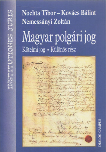 Nochta-Kovcs-Nemessnyi - Magyar polgri jog - Ktelmi jog (Klns rsz)
