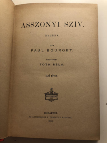 Asszonyi szv I.