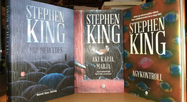 Stephen King - Bill Hodges tril�gia: Mr. Mercedes + Aki kapja, marja + Agykontroll (3 k�tet)