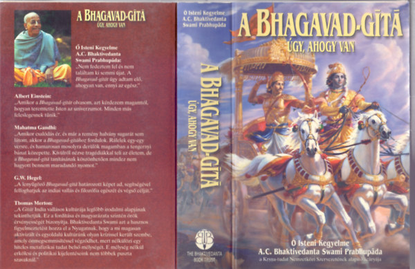 A. C. Bhaktivedanta Swami Prabhupada - A Bhagavad-Gt - gy, ahogy van (Msodik, javtott s bvtett kiads)